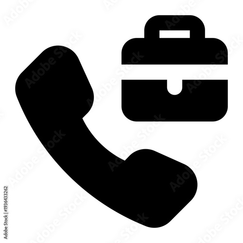 phone call icon for illustration