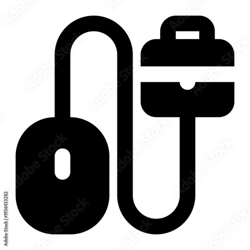 remote working icon for illustration