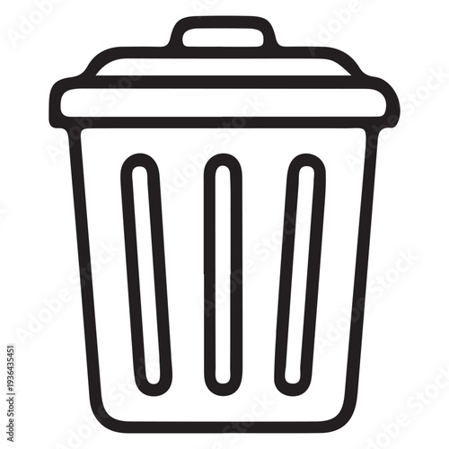 trash,bin,recycle flat design for waste management symbol vector graphic for municipal signage