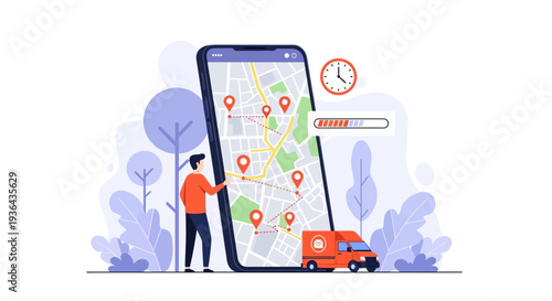 Logistics and transportation workers managing warehouse operations on a conveyor belt system with industrial machinery in the background