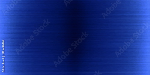 Abstract a sleek brushed metal texture with a vibrant blue hue. A modern visual for backgrounds, adding a touch of sophistication and depth.