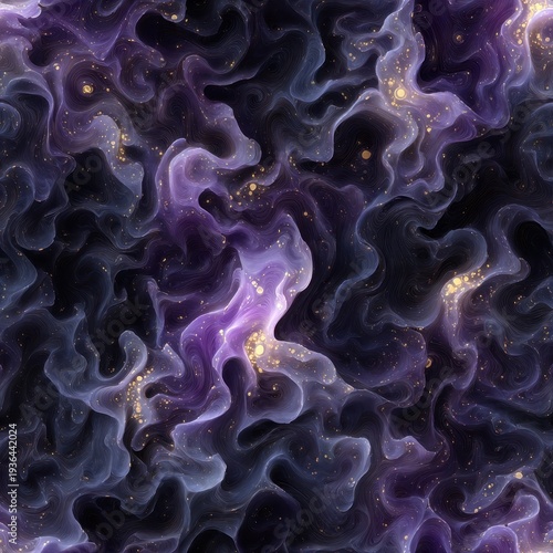 Ethereal Deep Dream Pattern Wallpaper with Intangible Swirls and Textures