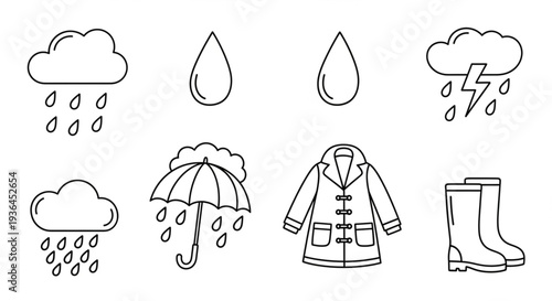 Rainy Weather Clothing and Accessories.