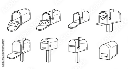 Various Mailbox Designs and Styles.