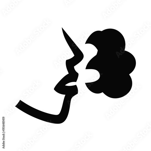 Smoking Woman Character