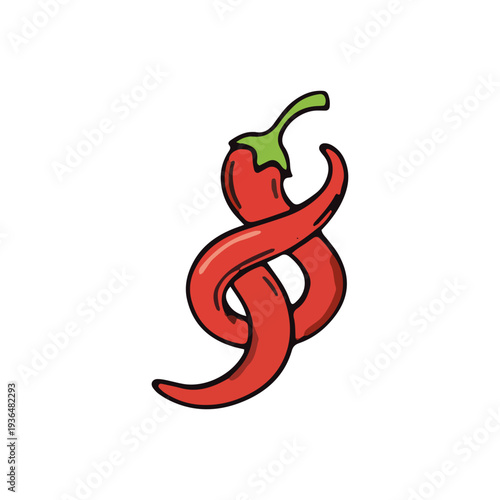 Spicy Chili Pepper Icon