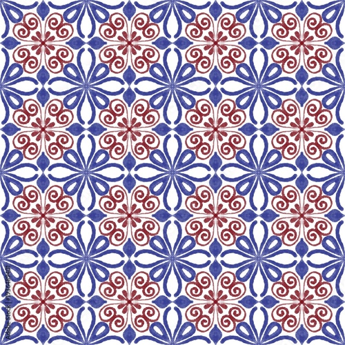 seamless floral pattern , blue ,red ,geometric ,wallpaper , ceramic