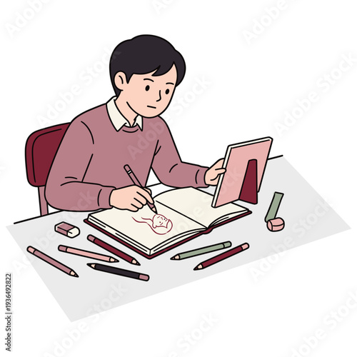 Student Activity Illustration