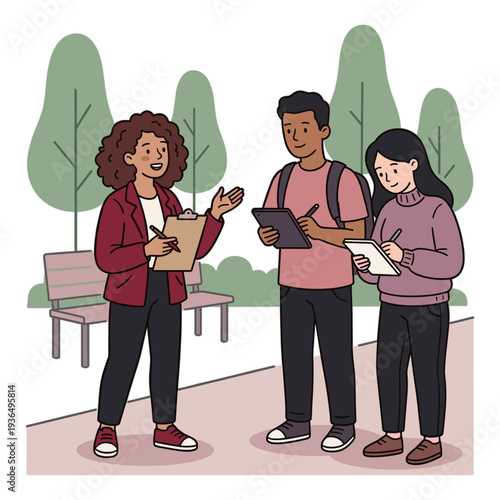 Student Activity Illustration