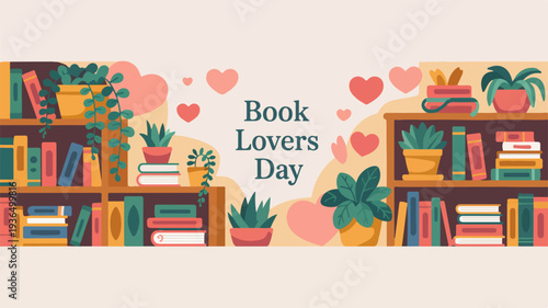 Book Lovers Day Banner