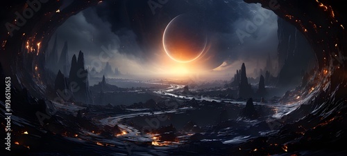 Astral vision black hole meets cosmos,generative AI