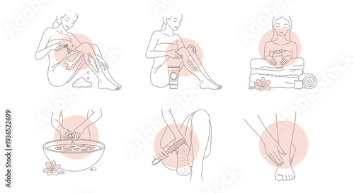 Women's Self-care Routine - Skincare, Body Treatment, and Relaxation