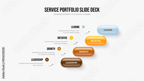 Investor Briefing 4 Option Infographic Frame Design. Creative Report Slideshow Layout Vector Illustration. Business Visualization Four Element Diagram Presentation Template.