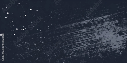 Dark blue textured background with scattered white speckles