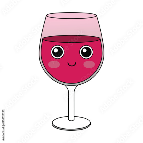 A clear glass of rich red wine rests elegantly on a table, glowing in warm light. Its deep color and gentle shine create a feeling of relaxation, celebration, and refined taste. 