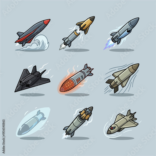 Hypersonic Missile Rocket Booster and Advanced Weaponry