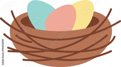 Spring Season Icon Illustration