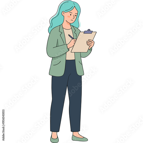 Students study with books and laptop  read and write together. Vector flat illustration of young people learning in education class  university or college library