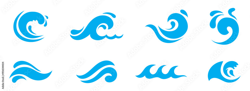 Fototapeta premium Wind air line effect in doodle style. Hand drawn swirl speed waves, air flow, stormy winds and curve smoke. Set of motion of hurricanes, autumn gusts, and summer breezes, vector illustration