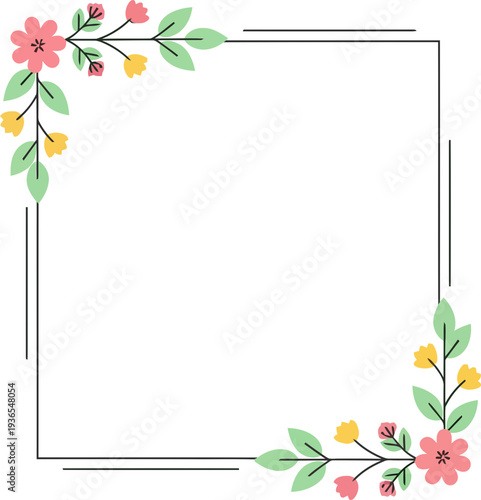 Spring Season Icon Illustration