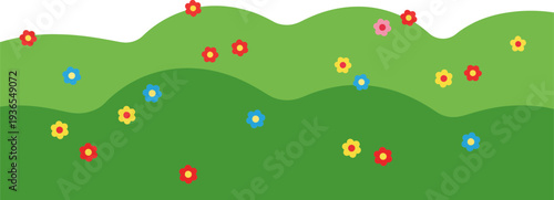 Spring Season Icon Illustration