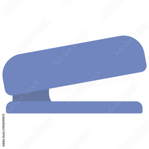 Simple Blue Stapler Icon