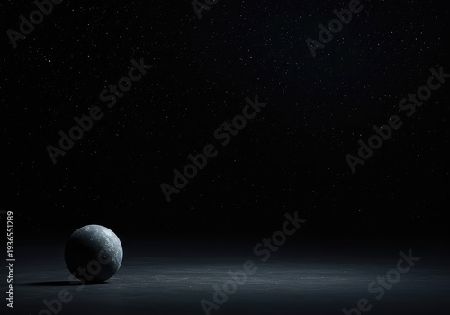 Abstract deep background representing complete soundlessness and vast, quiet, endless space. A perfect texture for contemplative or spiritual themes ,meditation ,boundless ,abstract background