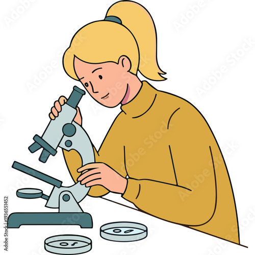 Students study with books and laptop  read and write together. Vector flat illustration of young people learning in education class  university or college library