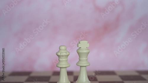 chess pieces on a chessboard