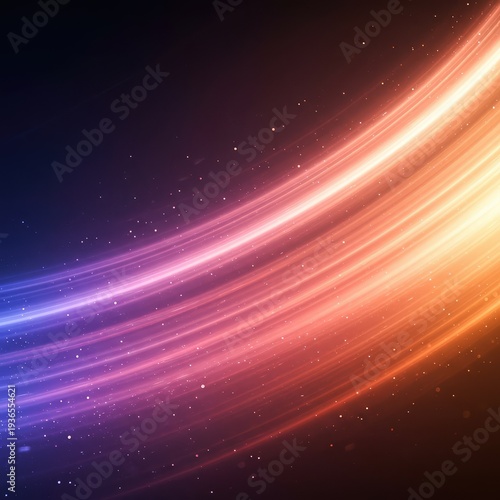 Ethereal abstract background featuring soft flowing light streaks and vibrant glowing particles creating a beautiful cosmic design effect ,bokeh ,abstract ,wave