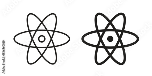 Science icon. filled flat sign for mobile concept. glyph and line symbols