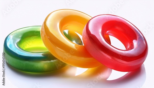 Isolated Candy Rings