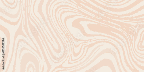 Abstract swirling pattern in shades of peach and cream colors