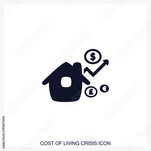 Cost of Living Crisis Icon