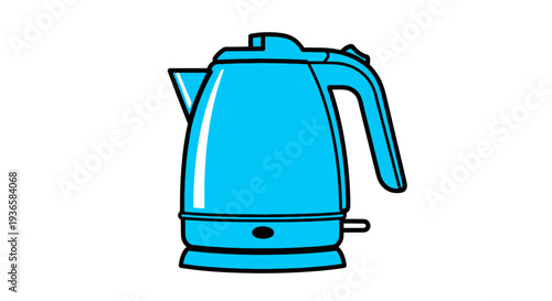 Electric Kettle Appliance Kitchen Device.