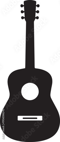 Acoustic Guitar Silhouette