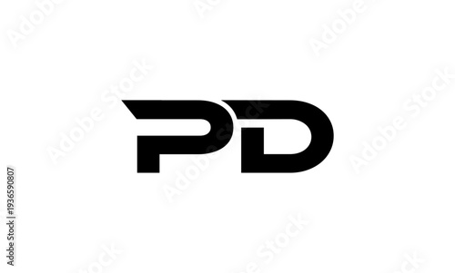 PD initial letter logo OR PD monogram