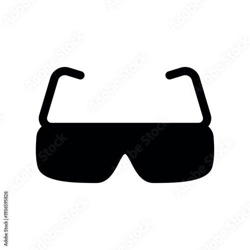 Industrial Safety Glasses Silhouette
