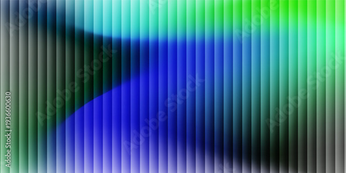 Futuristic abstract background with evenly spaced vertical stripes overlay, vibrant gradient colors high resolution