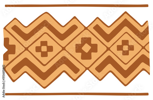 Sacred Earth Ornament from Slavic and Balkan Cultural Heritage