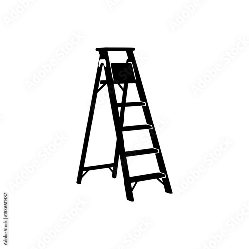 ladder silhouette