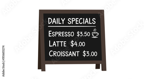 Daily Specials Menu Board.