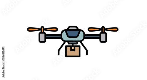 Drone Delivery Package Transport.