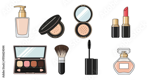 Makeup Cosmetics Beauty Products.