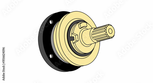 Mechanical Shaft Coupling Device.