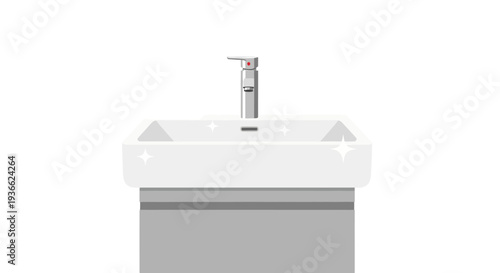 Modern Bathroom Sink Faucet.