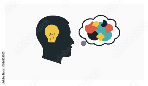 Innovation and problem solving thin line vector icon set for creative strategy