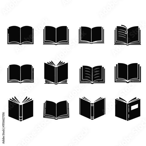 Collection of Open and Closed Books.