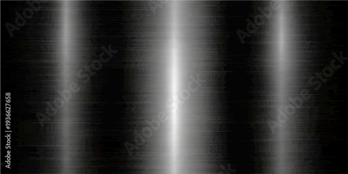 Abstract a mesmerizing array of vertical lights casts an ethereal glow in this photorealistic art piece. The interplay of light and shadow.