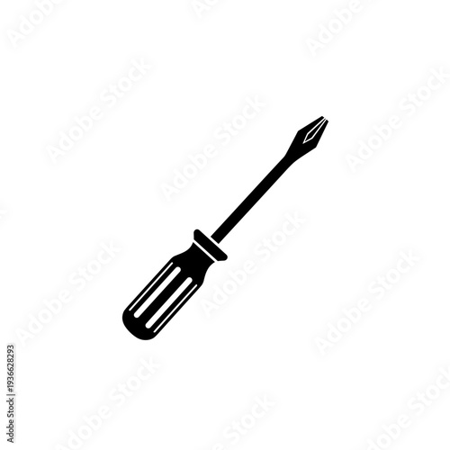 Screwdriver Tool with Flat Handle and Tip.